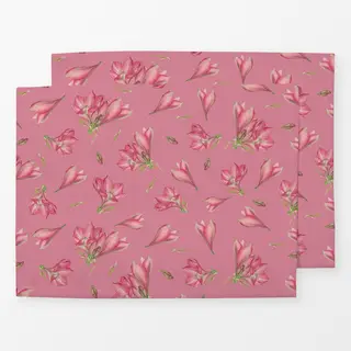 Tischset rosa