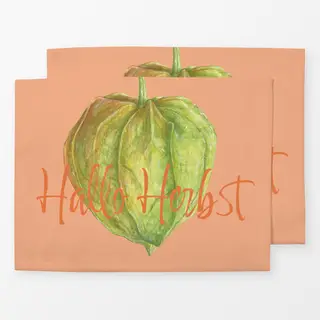 Tischset orange