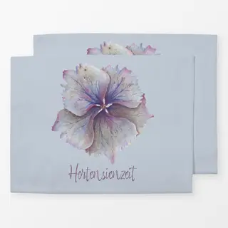 Tischset Hortensienzeit