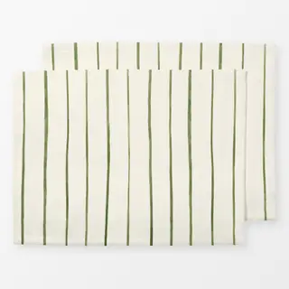 Tischset creme-weiss
