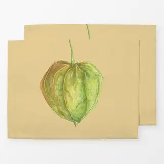 Tischset ocker-gelb