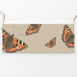 Bankauflage beige-braun