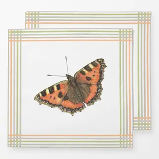 Servietten Schmetterling - Kleiner Fuchs