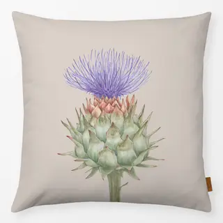 Kissen beige-braun