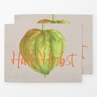Tischset grau