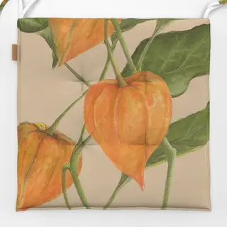 Sitzkissen ocker-beige