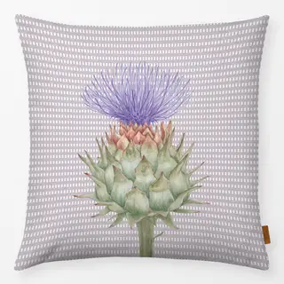 Kissen Karo Violett