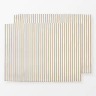 Tischset beige-braun