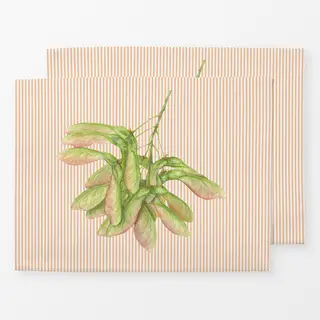 Tischset apricot