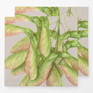 Servietten grau-beige