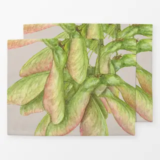Tischset grau-beige