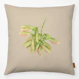 Kissen beige-braun