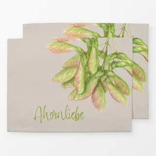 Tischset Ahornliebe