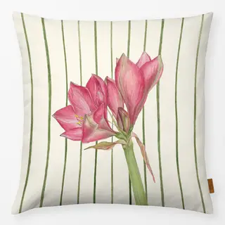 Kissen Amaryllis Streifen