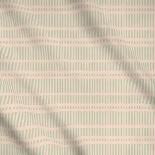 Meterware orange-grün