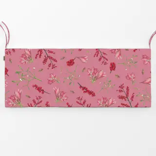 Bankauflage rosa