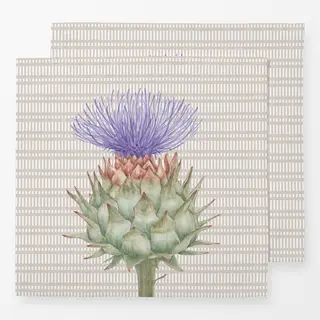 Servietten Muster beige