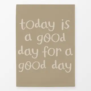 Geschirrtücher today is a good day beige