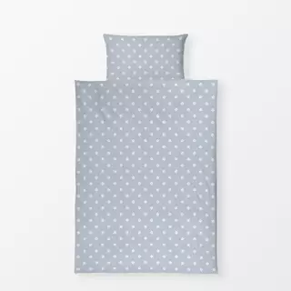 Bettwäsche Kleine Blüten blau