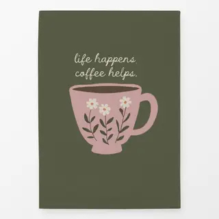 Geschirrtücher Tasse Kaffee