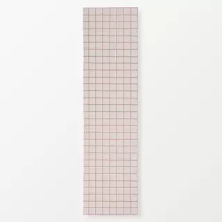 Tischläufer Karo rosa