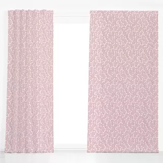 Dekovorhang Maiglöckchen rosa