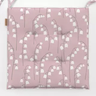 Sitzkissen Maiglöckchen rosa