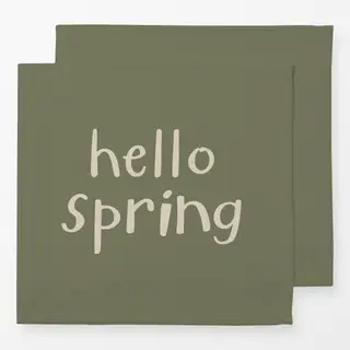 Servietten Hello Spring