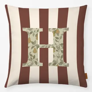 Kissen H Buchstabenkissen H Autumn Hygge
