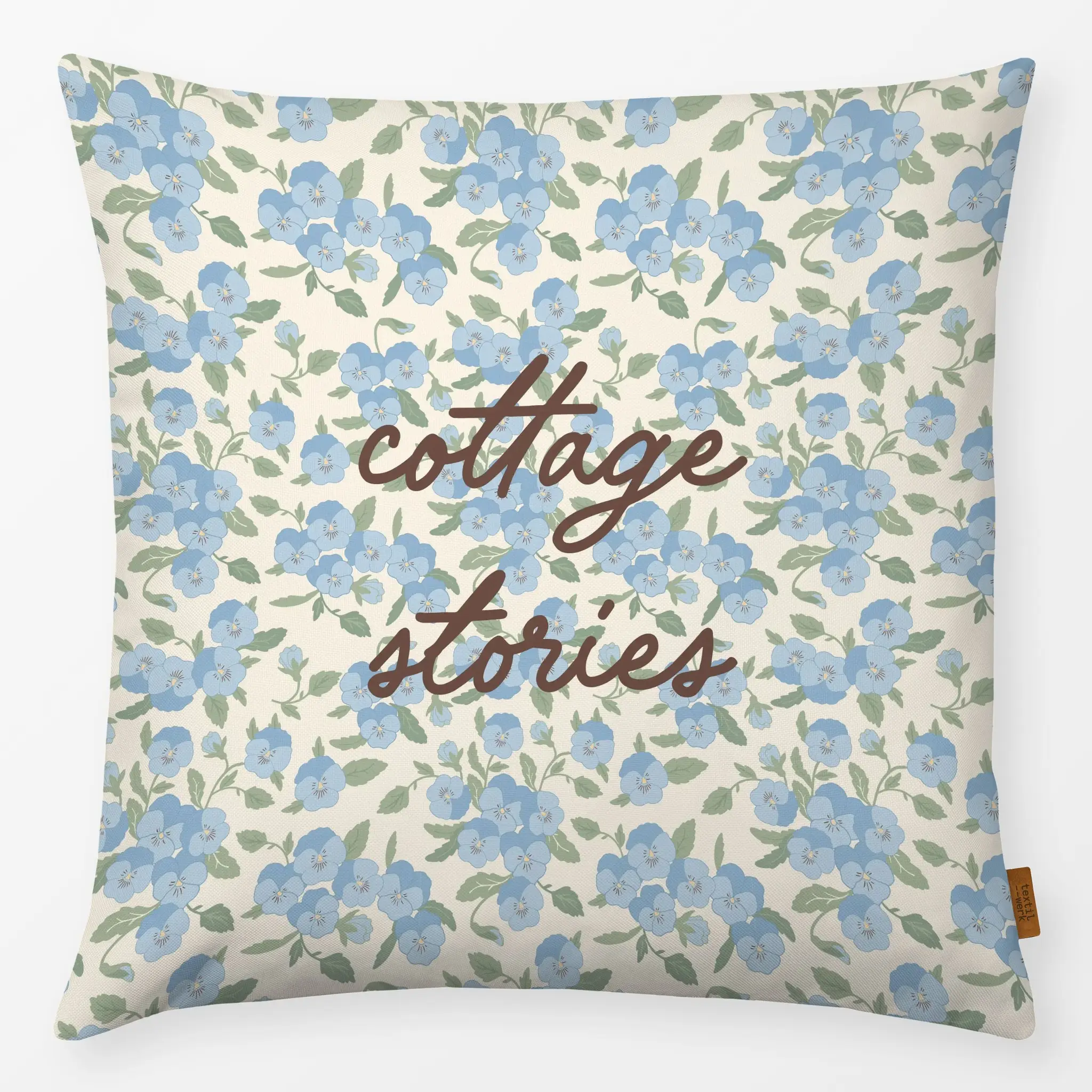 Kissen Kissen Cottage Stories Nebelblau