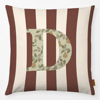 Kissen D Buchstabenkissen D Autumn Hygge