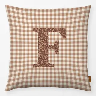 Kissen F Buchstabenkissen F Autumn Hygge