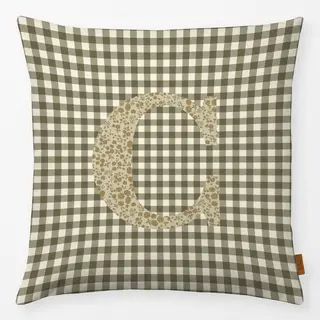 Kissen C Buchstabenkissen C Autumn Hygge