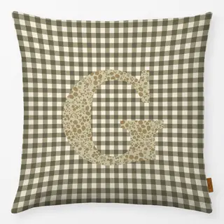 Kissen G Buchstabenkissen G Autumn Hygge