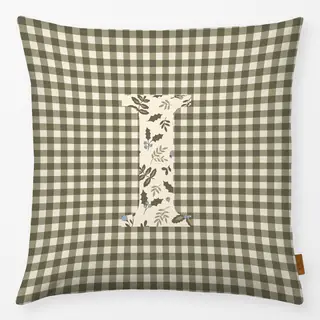 Kissen I Buchstabenkissen I Winter Cottage