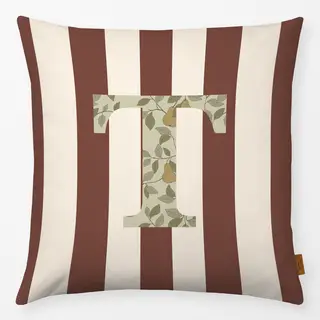 Kissen T Buchstaben T Autumn Hygge
