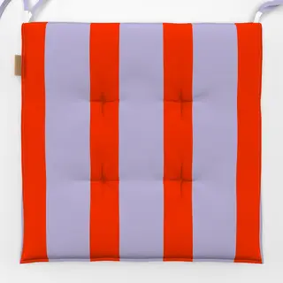 Sitzkissen Lila x Orange