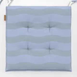 Sitzkissen Blau x Graublau