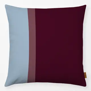 Kissen Farbmix Babyblue x Beere