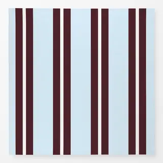 Tischdecke Streifen Vintage Retro Blau Burgundy Bordeaux