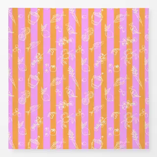 Tischdecke Pink