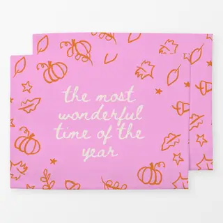 Tischset Pink