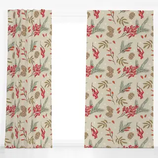 Dekovorhang Beige