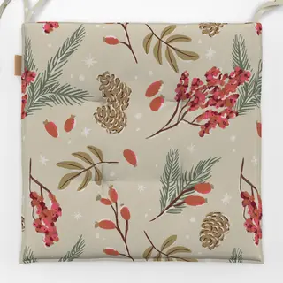 Sitzkissen Beige