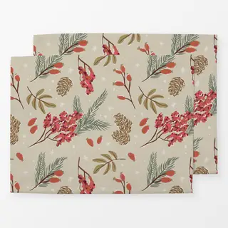 Tischset Beige