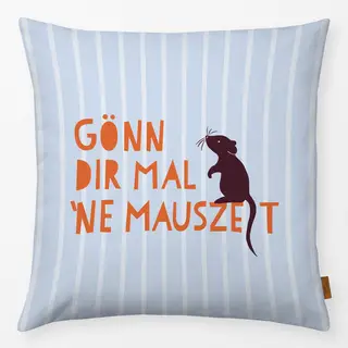 Kissen Blau