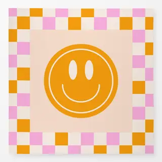 Tischdecke Orange Pink
