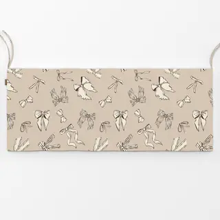 Bankauflage Beige