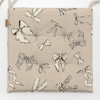 Sitzkissen Beige