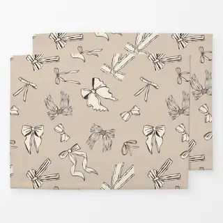 Tischset Beige